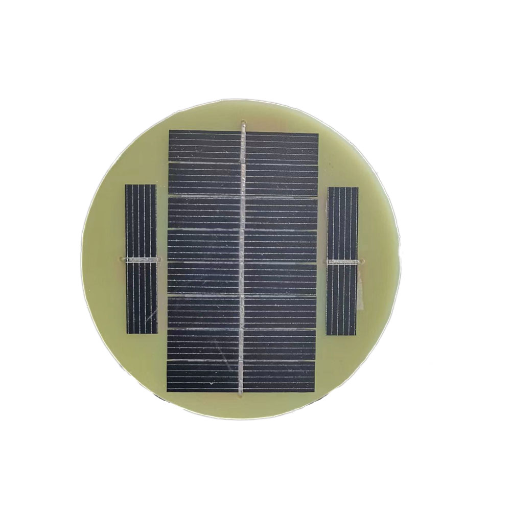 0.5 Watt 5 Volt 80mm Dia Solar Panel - PET