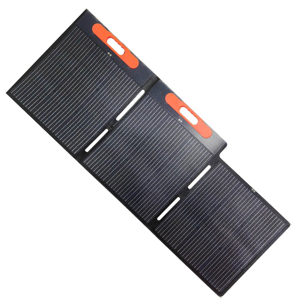 180 Watt Foldable Solar Panel Charger With USB Type C and DC Output