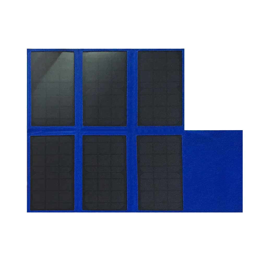 50 Watt 18 Volt Foldable Solar Panel Fabric stitching