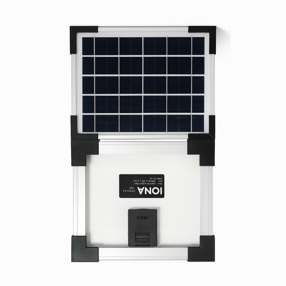 3 Watt 5 Volt Framed Solar Panel - Glass Panel