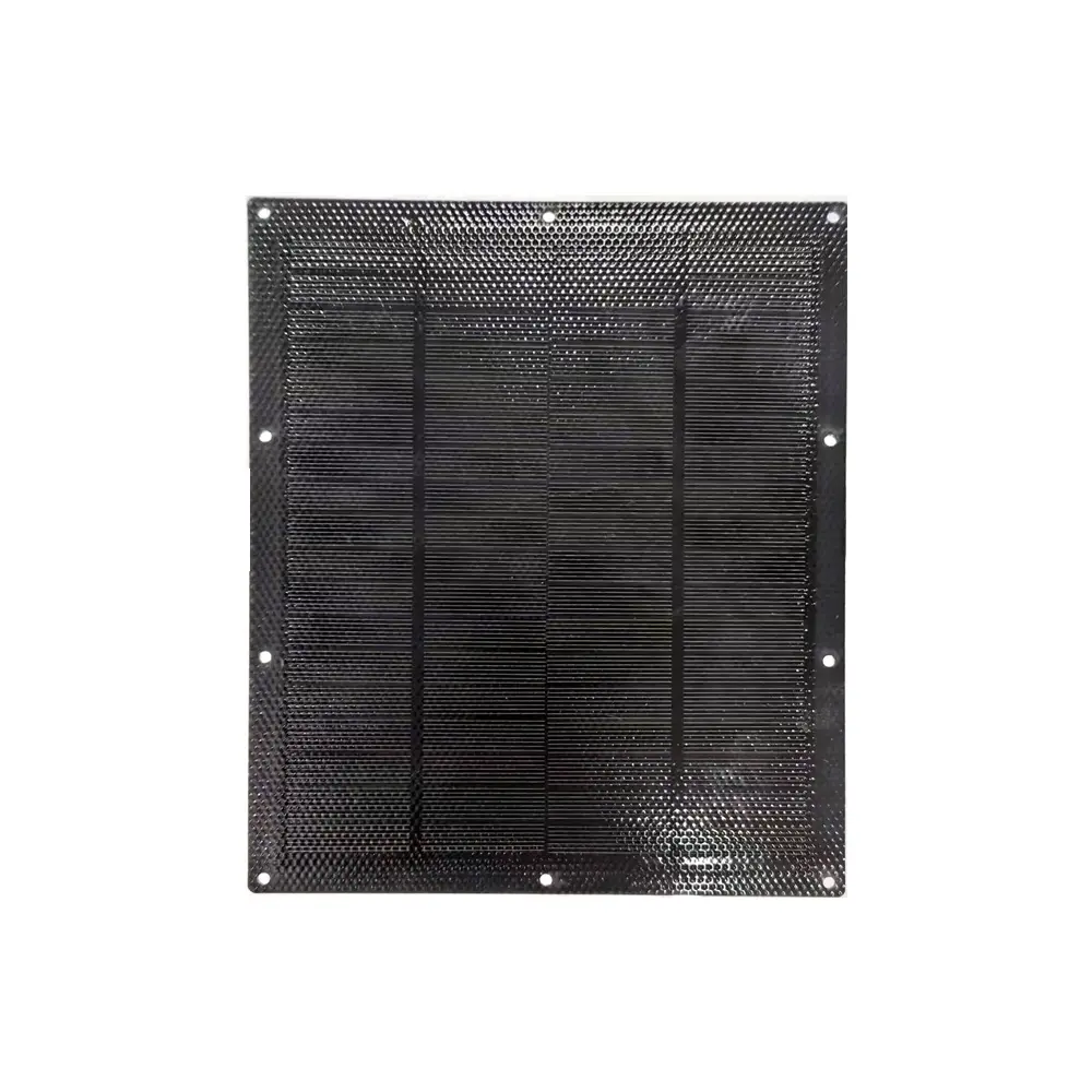 5.5 Watt 12 Volt Solar Panel With Mounting Holes-ETFE