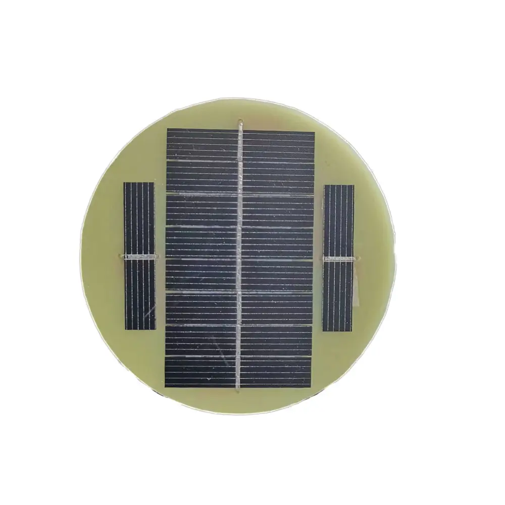 0.5 Watt 5 Volt 80mm Dia Solar Panel - PET