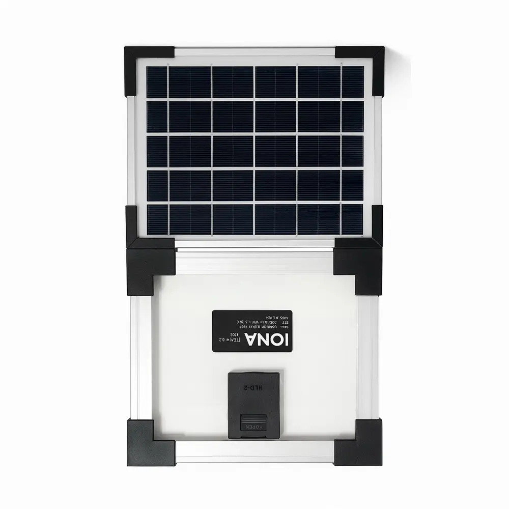 4 Watt 5 Volt Framed Solar Panel - Glass Panel