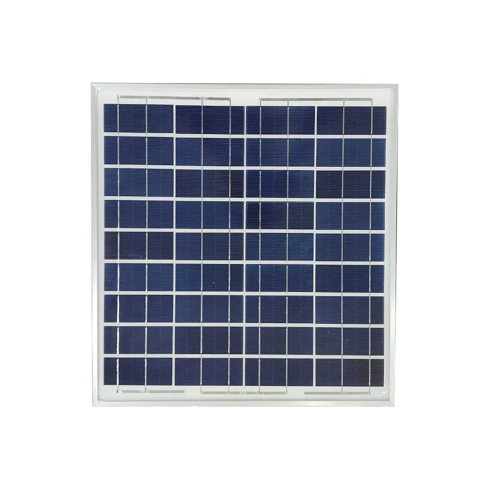 15W 18V Polycrystalline Glass Solar Panel for Off-Grid System & Solar Home Kits