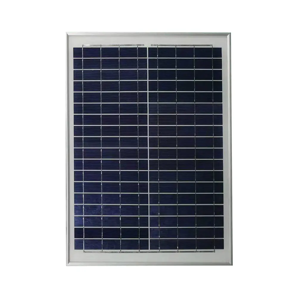 20W 18V Solar Panel for Street Light & Off-Grid | Glass Solar Module