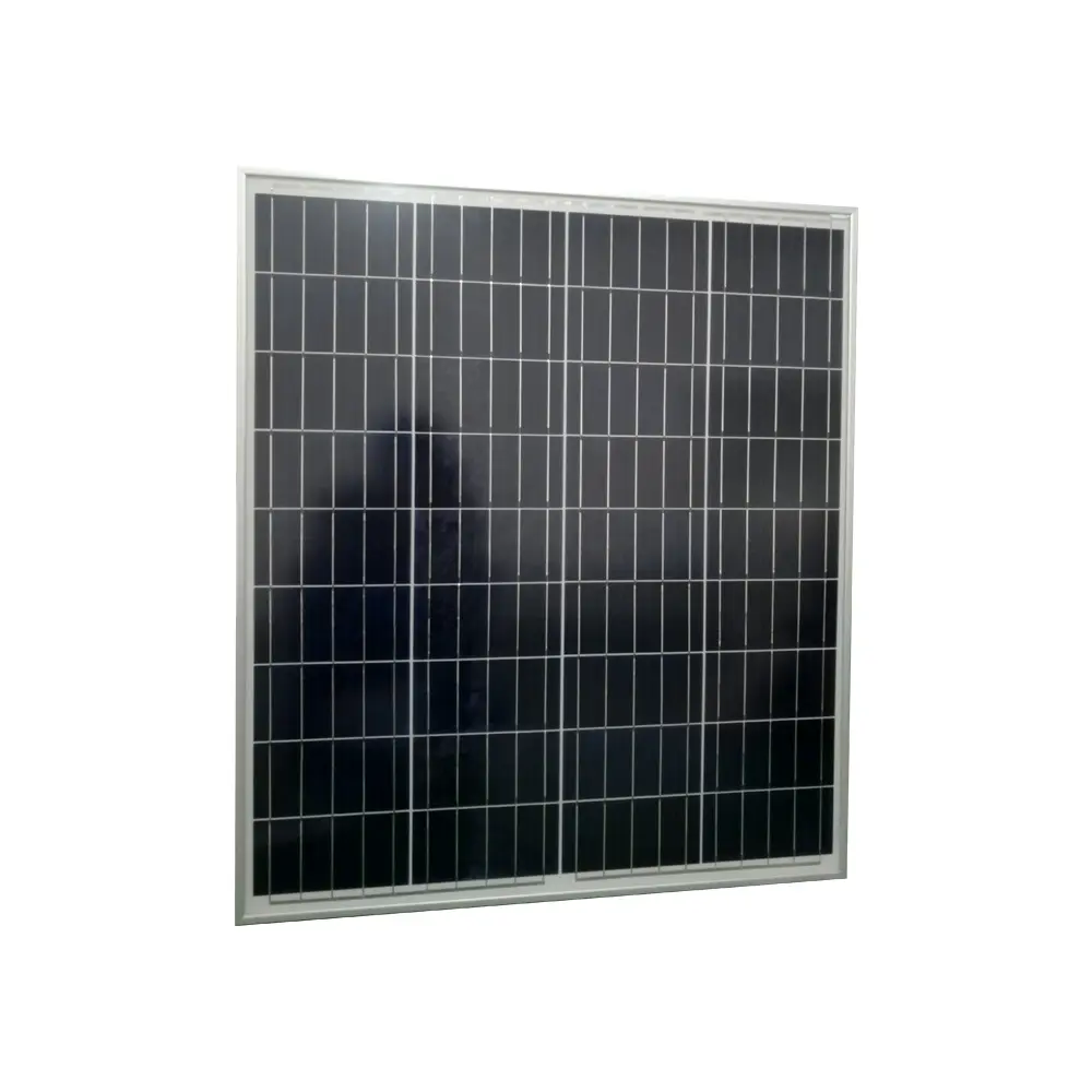 80W 18V Polycrystalline Solar Panel with Robust Frame for Off Grid Solar Systems
