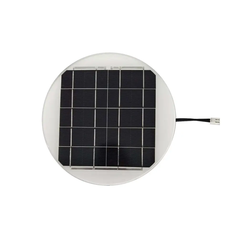 5W 5V Round Glass Solar Panel for Bollard Light