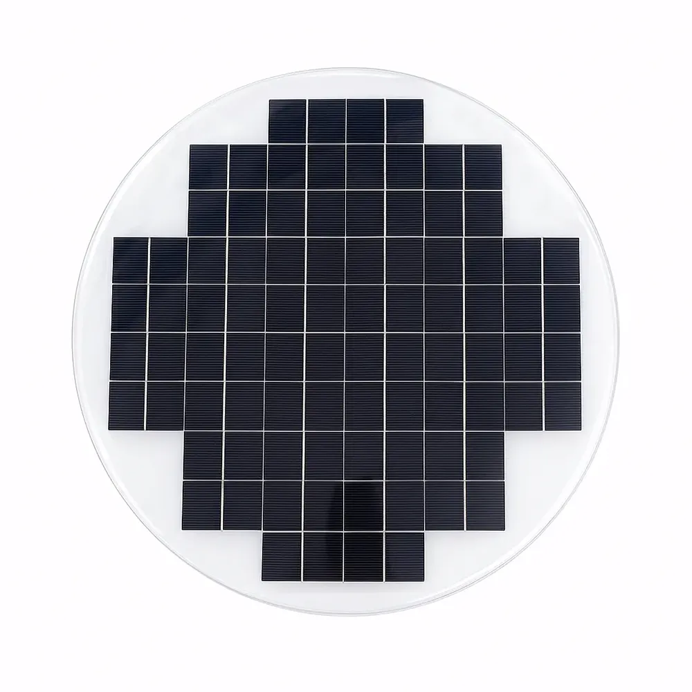 14W 24V Circular Glass Solar Panel – IoT Devices & Off-Grid Power
