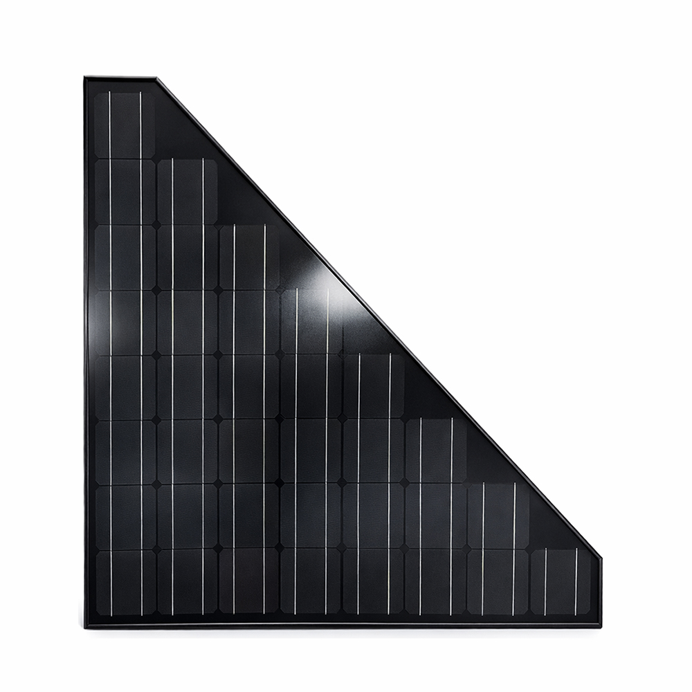 Triangular / Trapezoidal Solar Panel for Roof Edge Integration