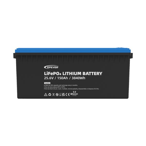EPEVER 25.6V 150Ah 3.84kWh LiFePO4 Battery IP65