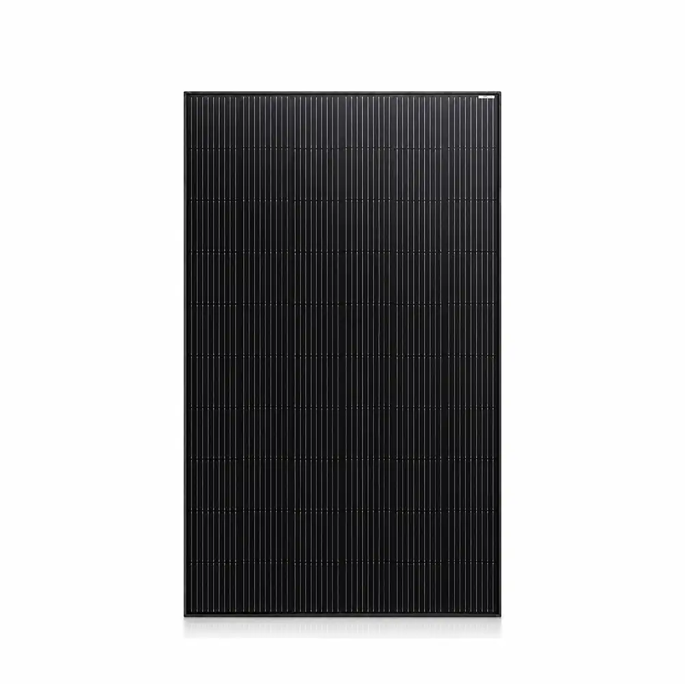 360W Full‑Black Rectangular Solar Panel for BIPV & Gable Rooftop