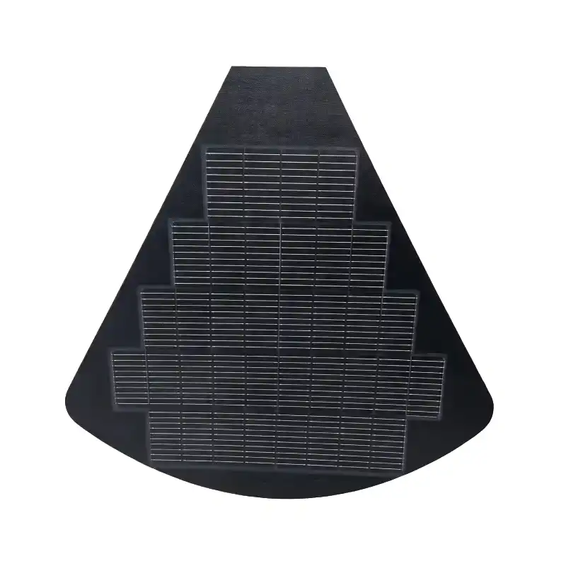 FLE-140W-60° 140W Flower-Shaped Flexible ETFE Solar Panel | 60° Custom PV